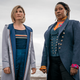 Jodie Whittaker and Jo Martin in season 12 of Doctor Who.